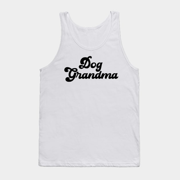 Dog Grandma Tank Top by la'lunadraw